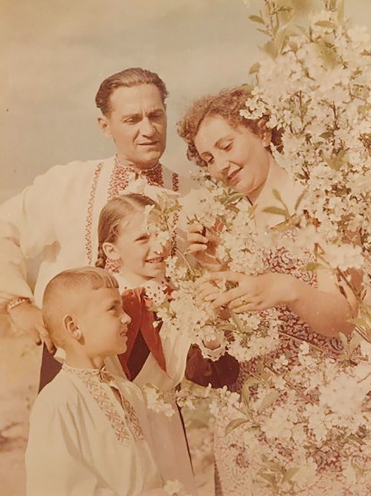 „Familie”, 1950er Jahre.