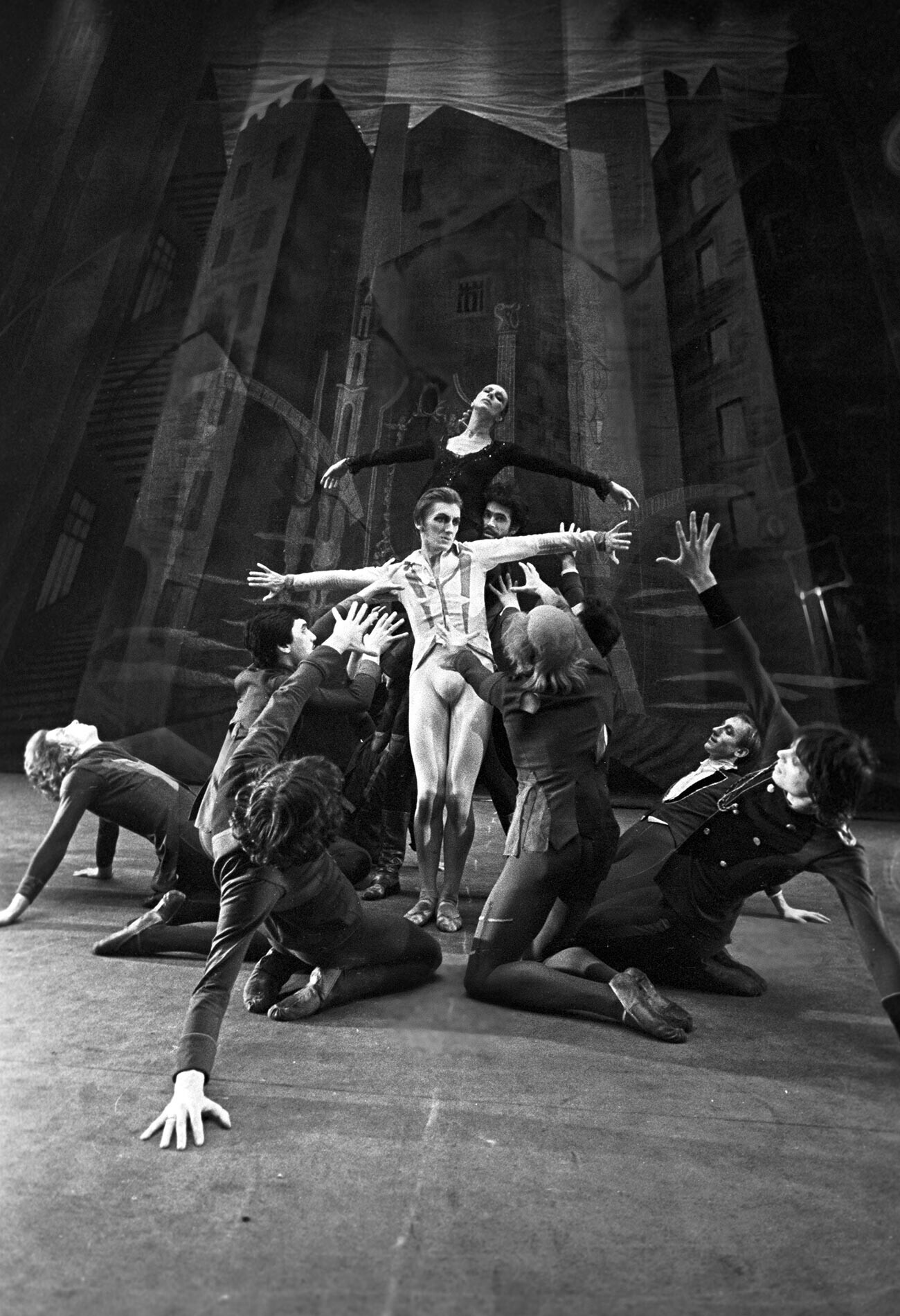 Sebuah adegan dari pertunjukan balet Boris Eifman 