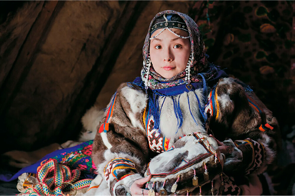 Traditional Nenets wedding.