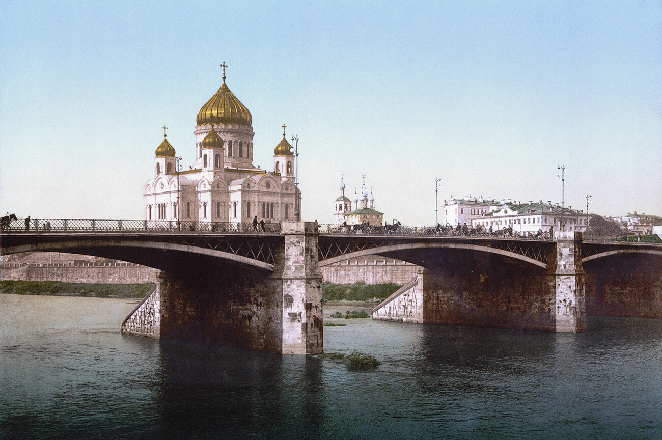 The Cathedral of Christ the Savior in 1896.