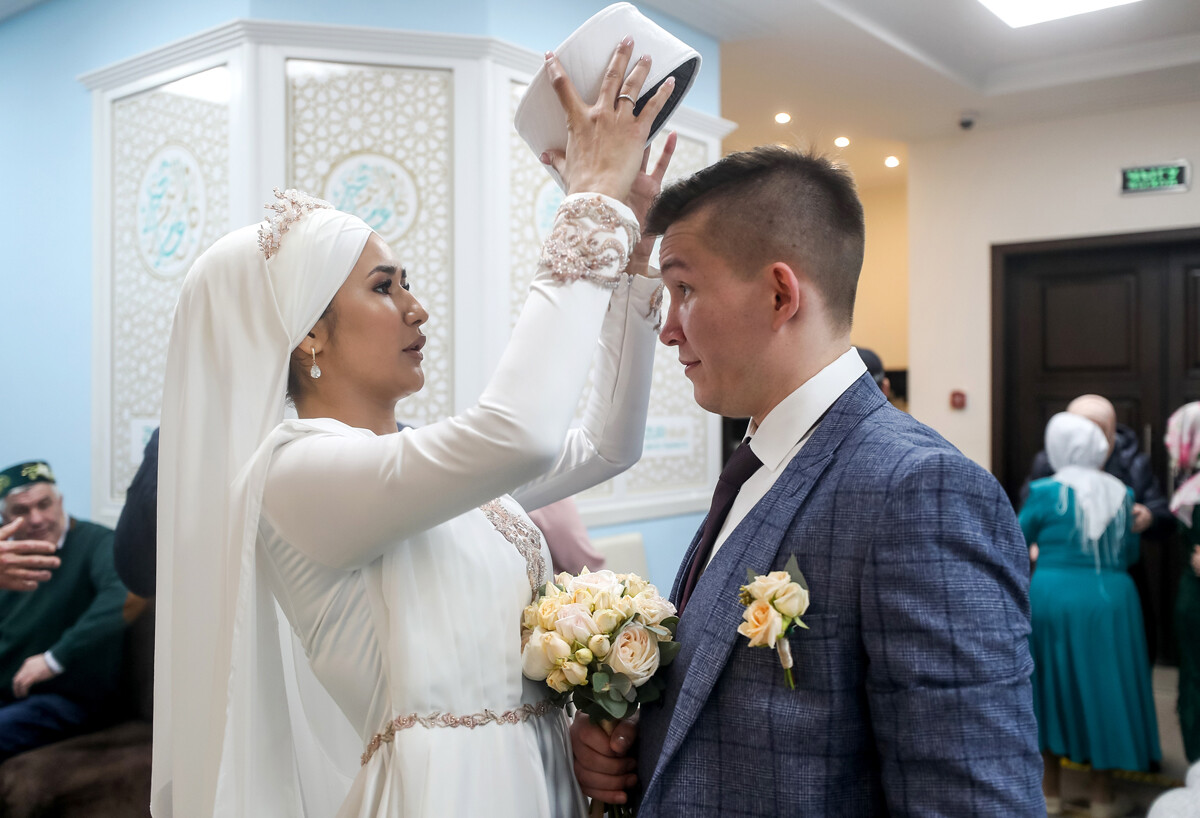 Un matrimonio in una moschea di Kazan