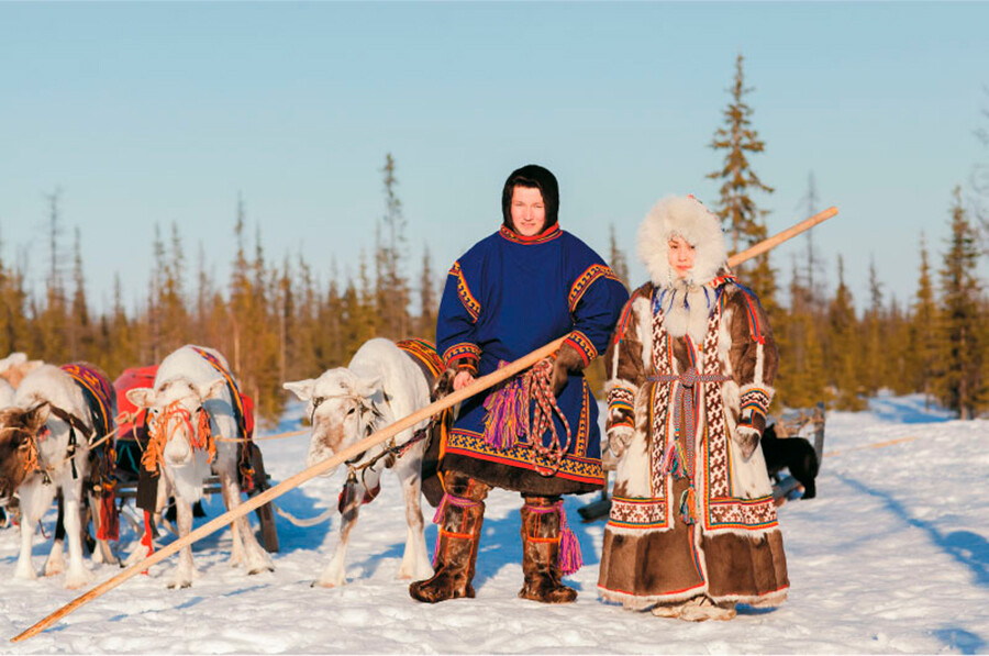  Традиционна ненецка женитба 