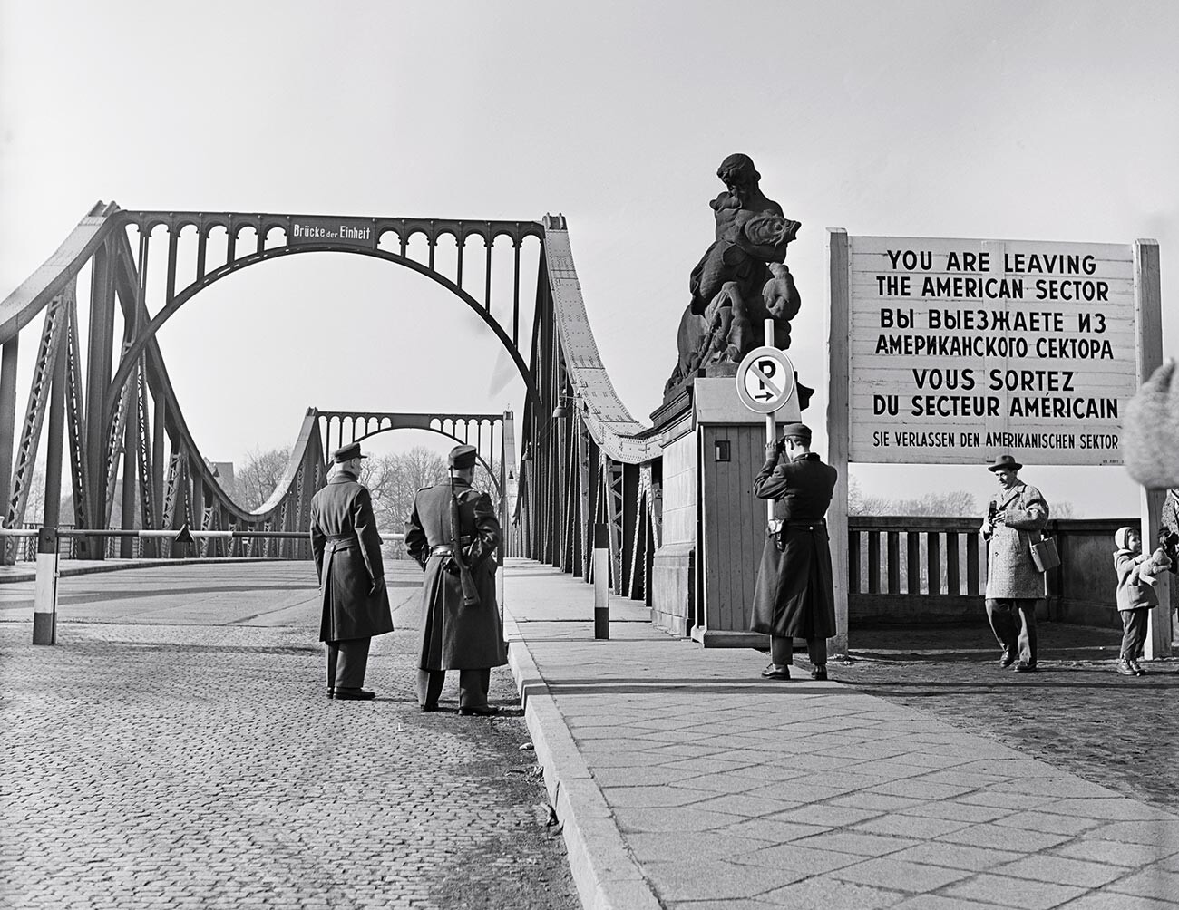 The Glienicke Bridge.