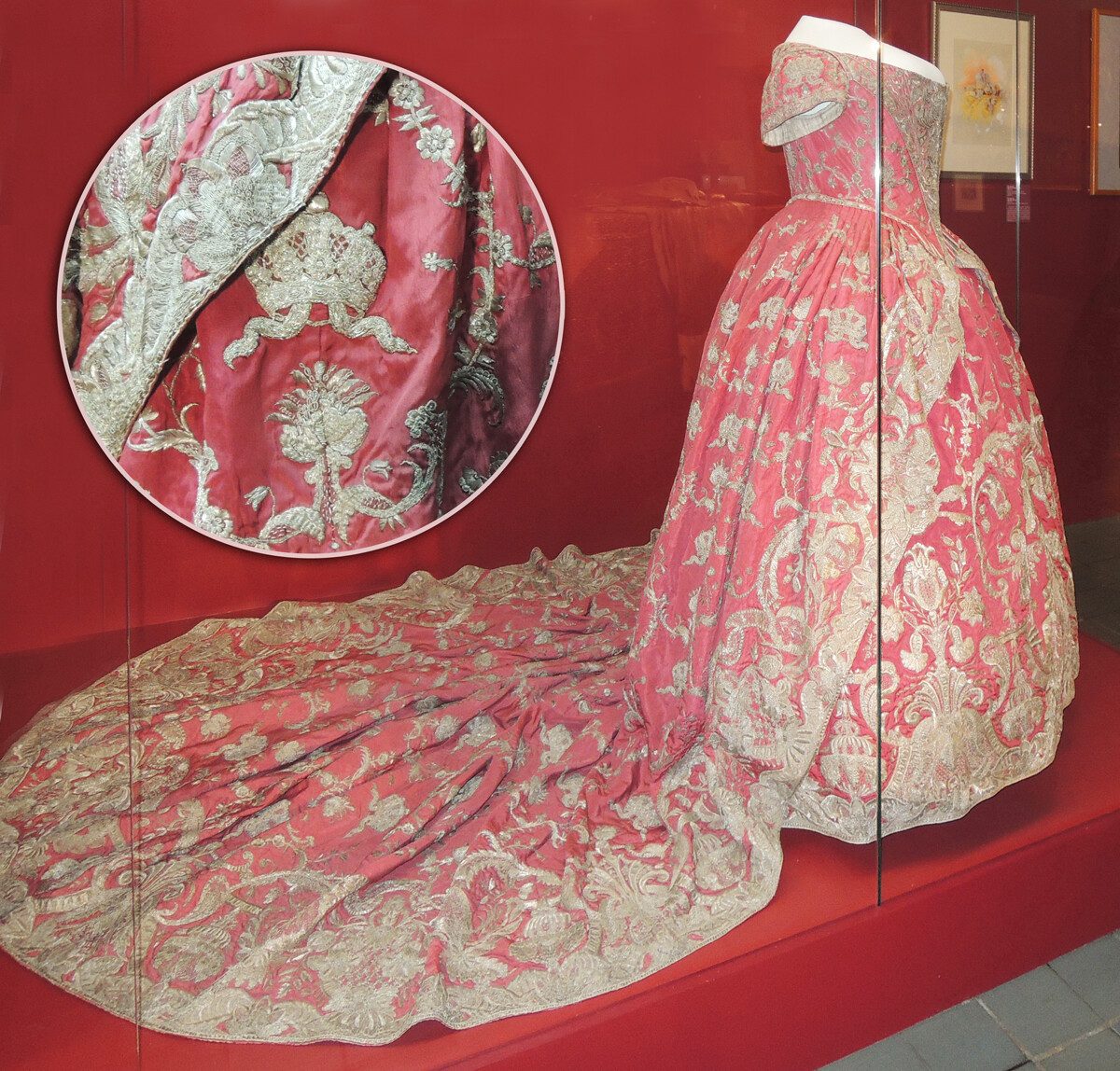  Роклята на императрица Екатерина I 