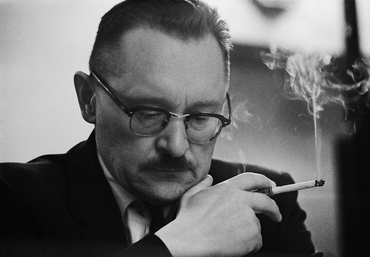 Victor Mijáilovich Zhdánov, Director del Instituto de Virología D.I. Ivanovsky de la Academia de Ciencias Médicas de la URSS.