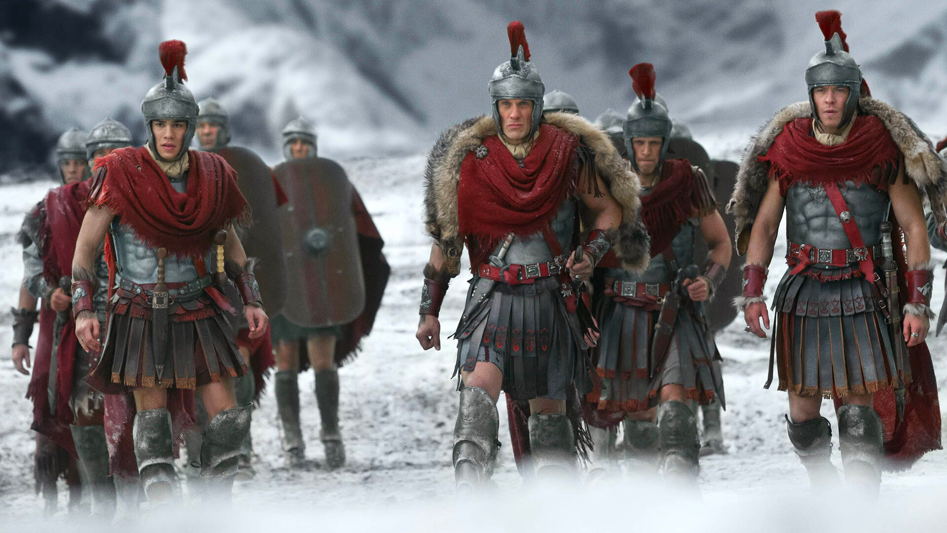 Una scena tratta dalla serie tv "Spartacus - La guerra dei dannati"
