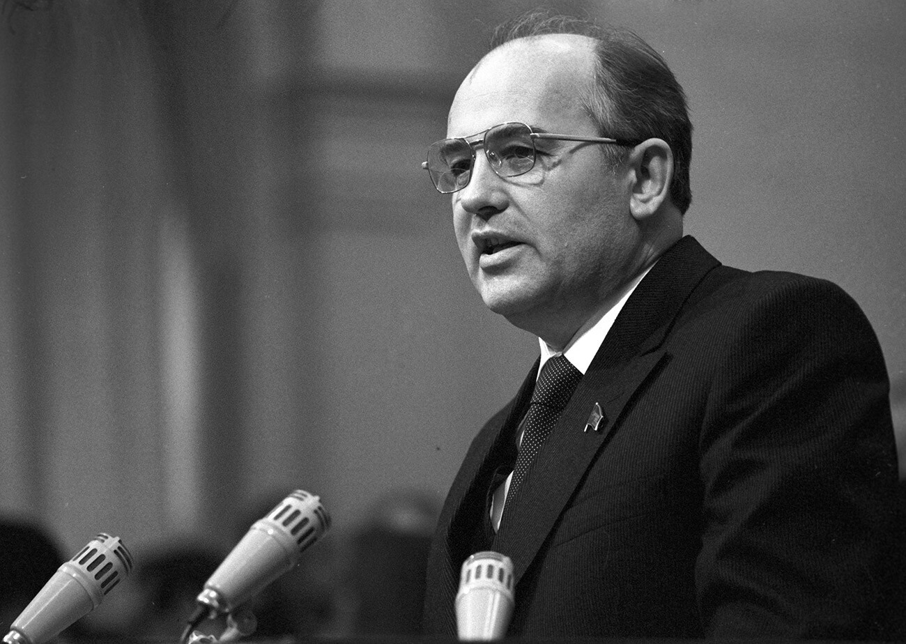 Кандидат в члены Политбюро ЦК КПСС Михаил Сергеевич Горбачев, 1979