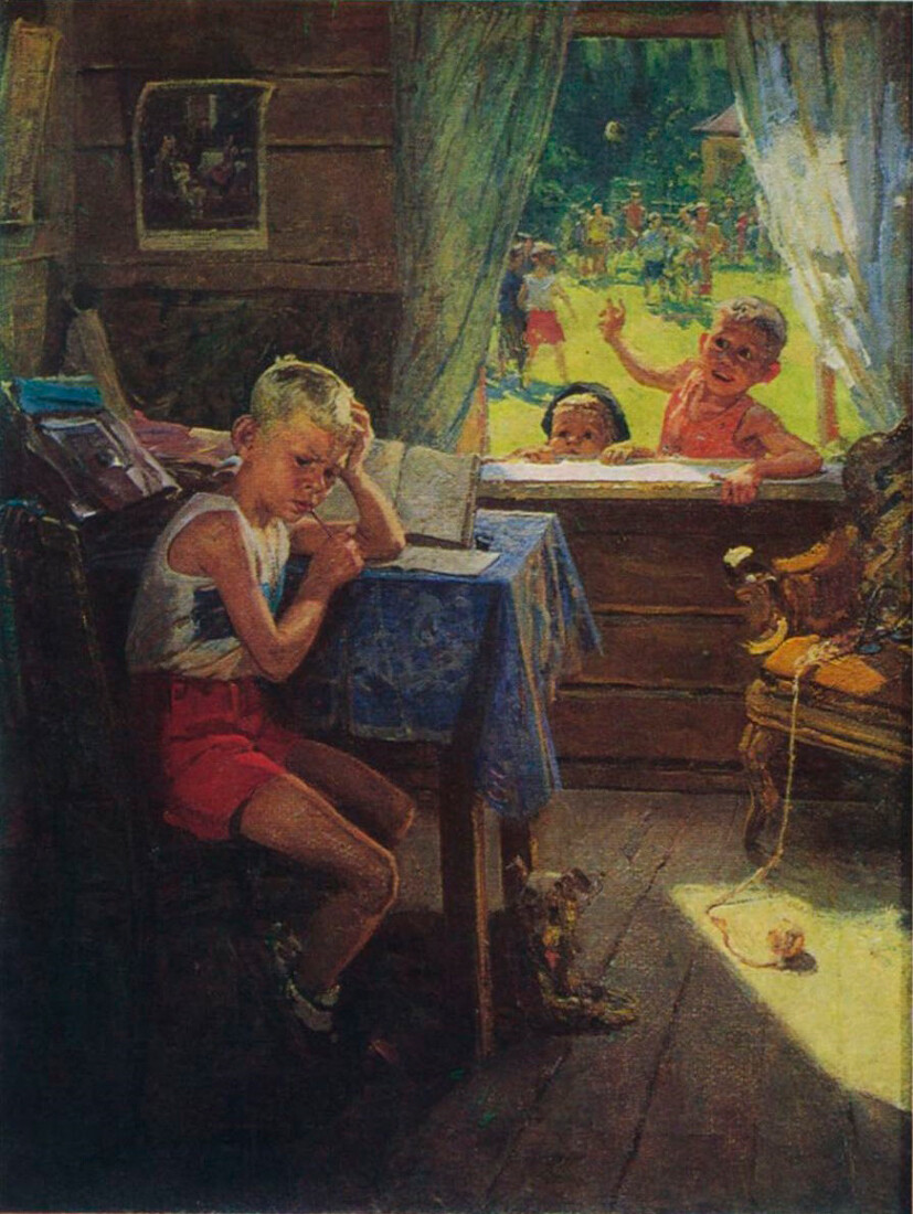 Фјодор Решетњиков. Поправни, 1954.