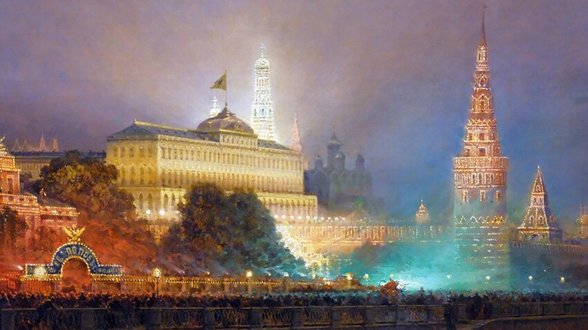 How Moscow lit up on Nicholas II's coronation day (PICS) - Vimarsana News