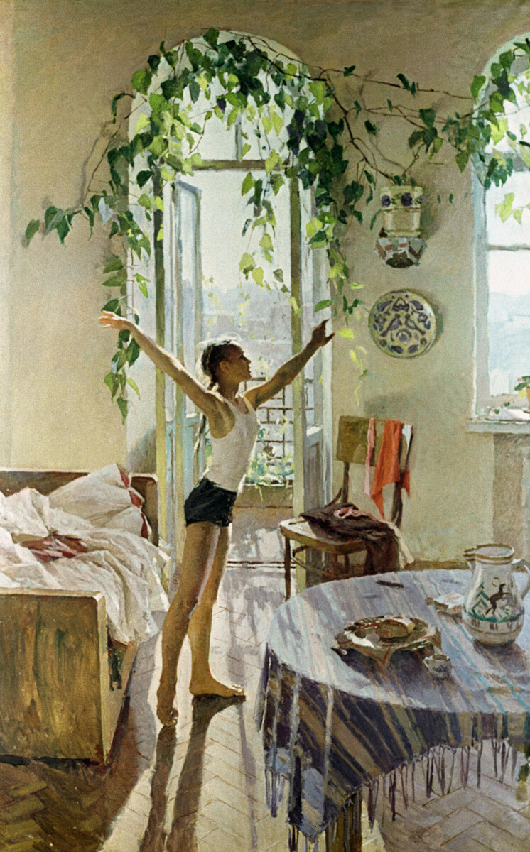 Tatjana Jablonskaja, “Mattino”, 1954
