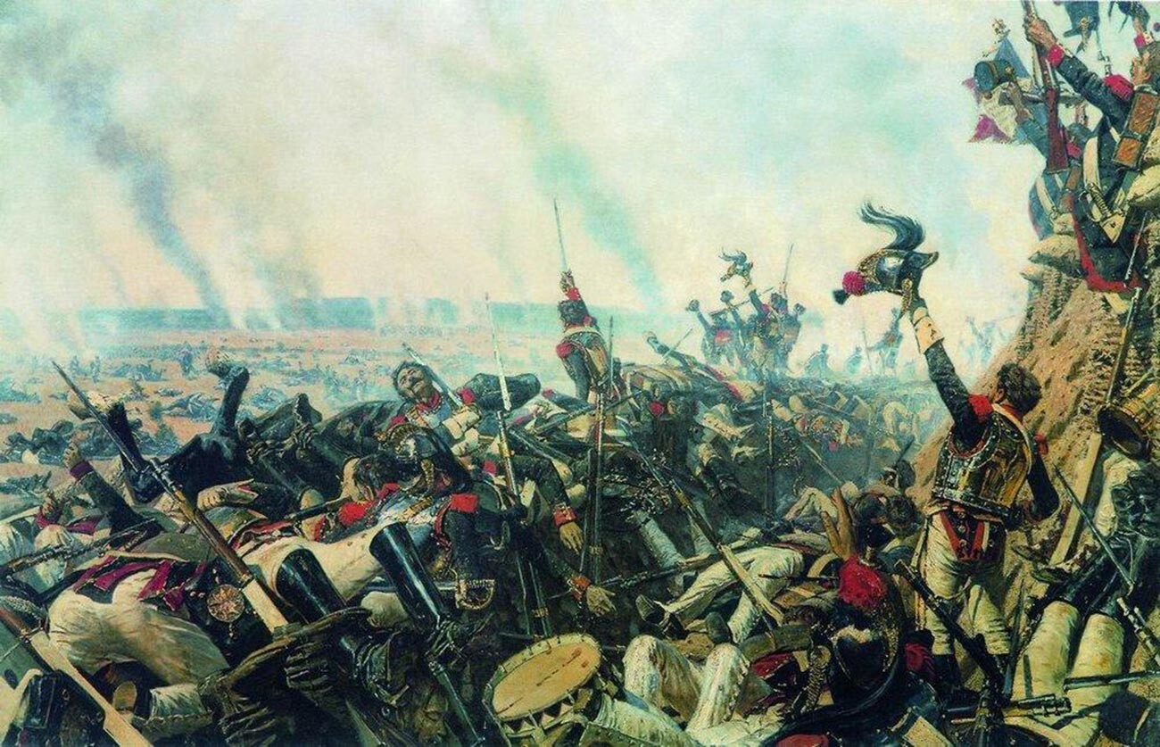 La fine della battaglia di Borodino