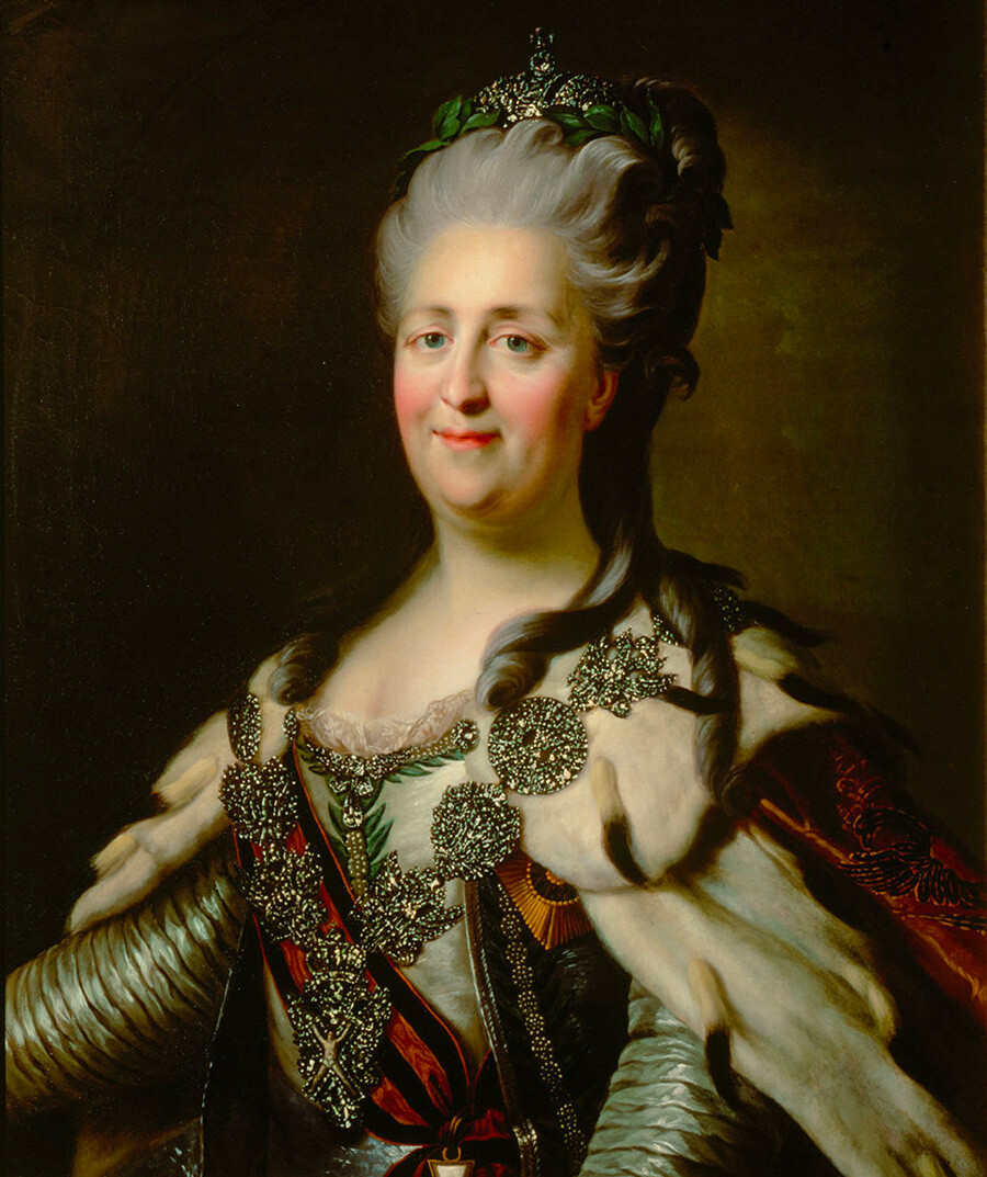 Katharina II von J.B.Lampi