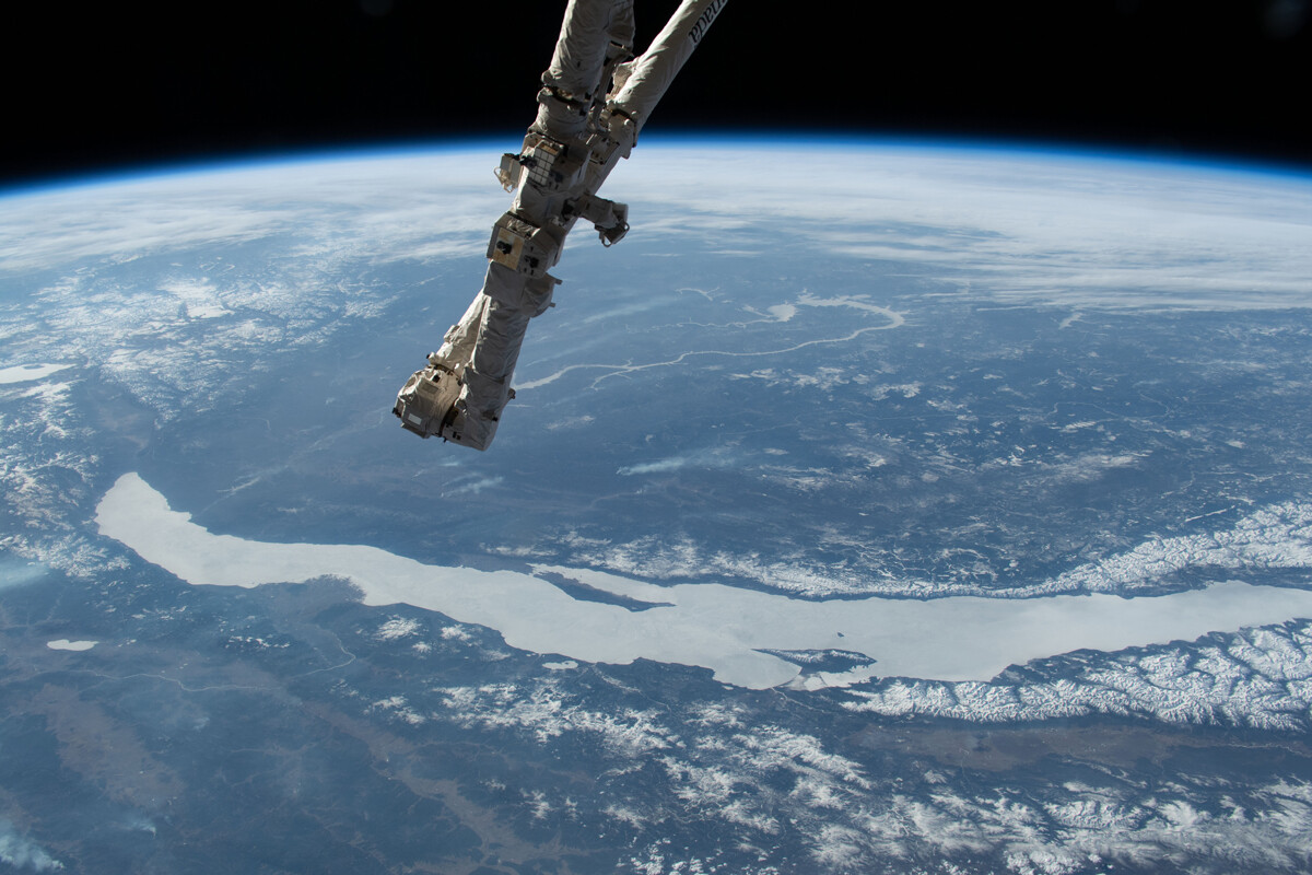 The view from space.