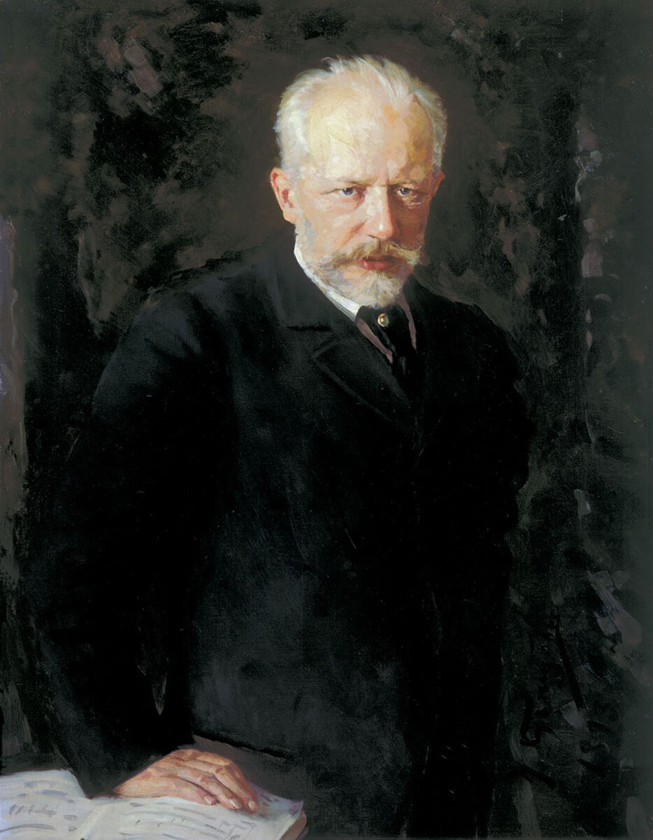 Portret Petra Iljiča Čajkovskega, N. D. Kuznecov, 1893 