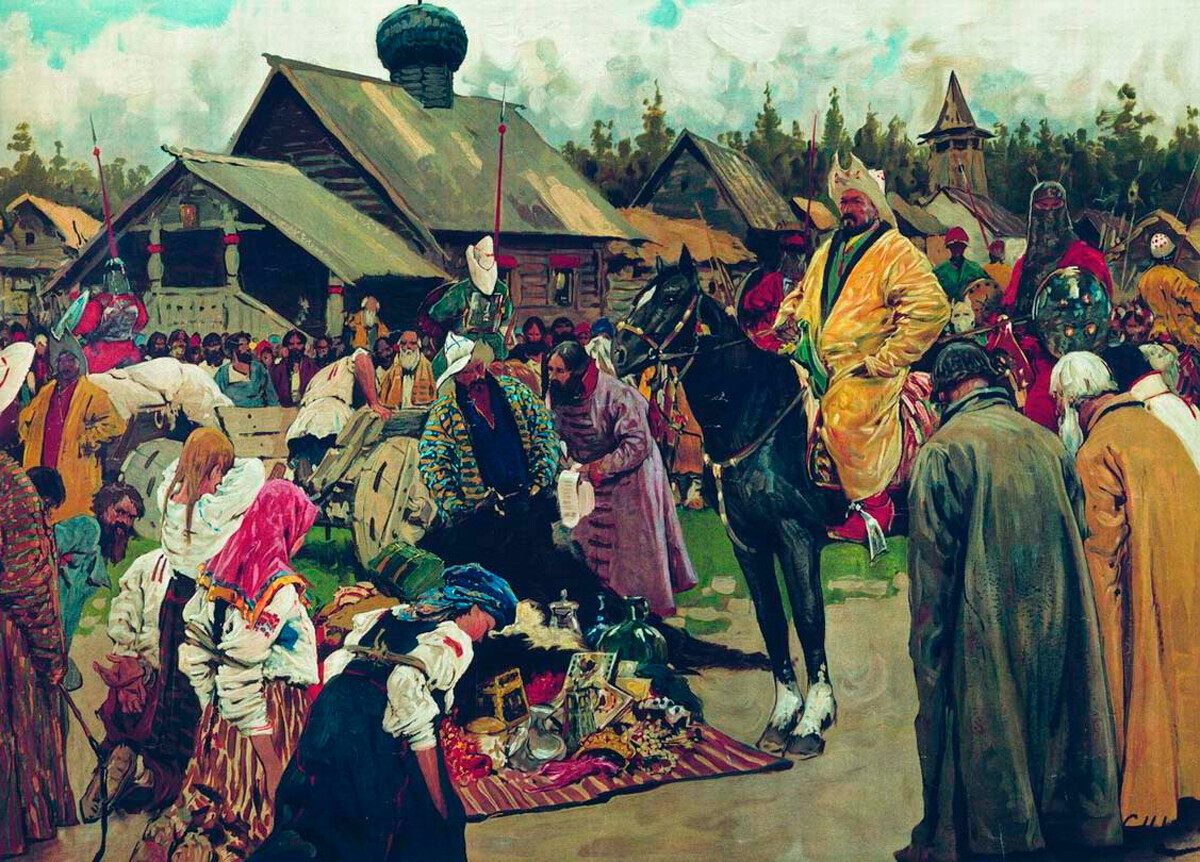 Баскаци (претставници на татарско-монголската власт), Сергеј Иванов.

