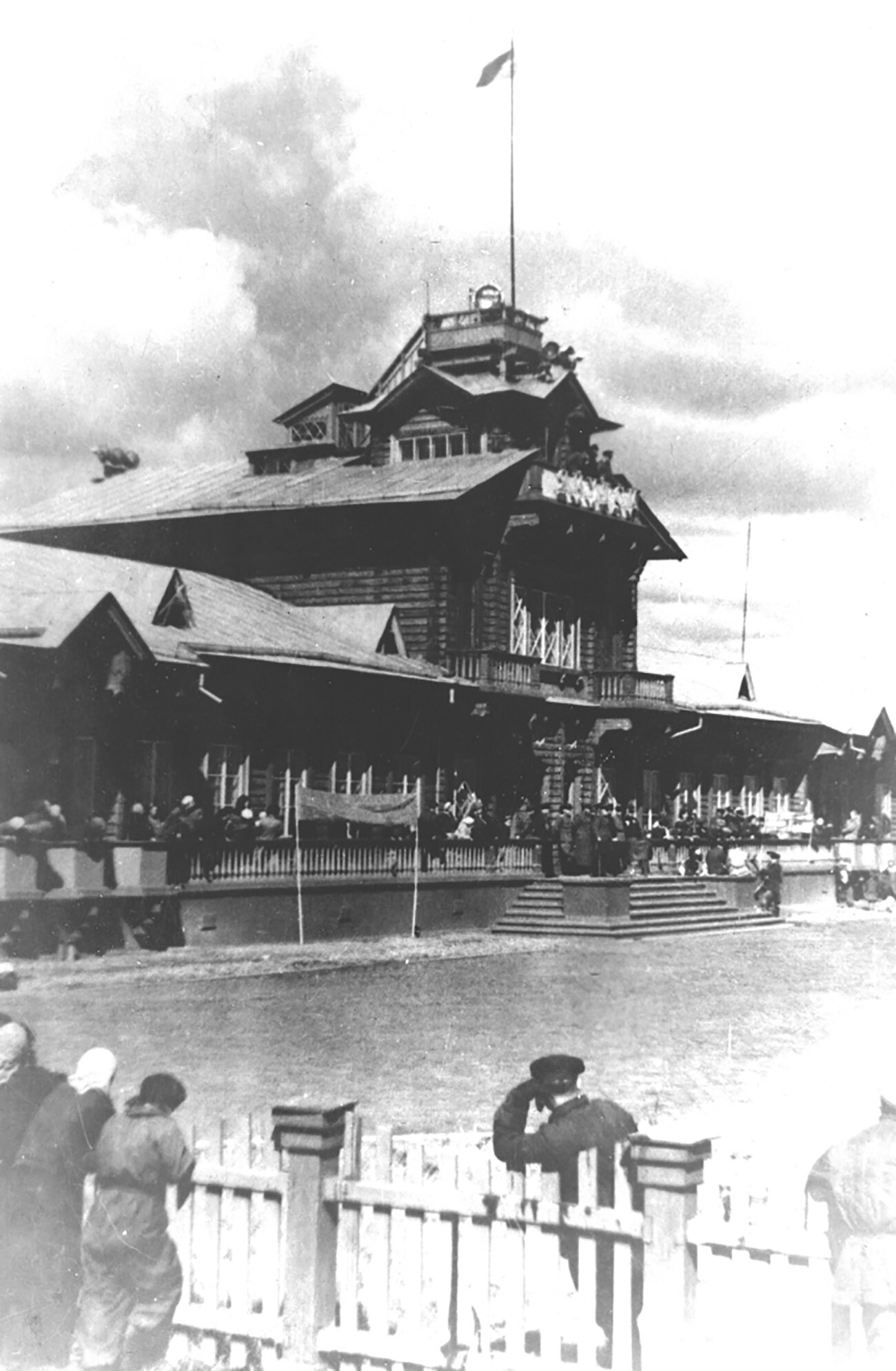 Yakutsk airport, 1945-1955.
