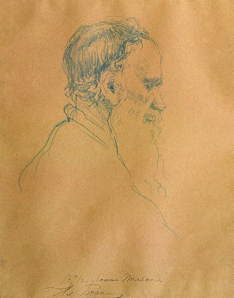  Портрет на Л. Н. Толстой 