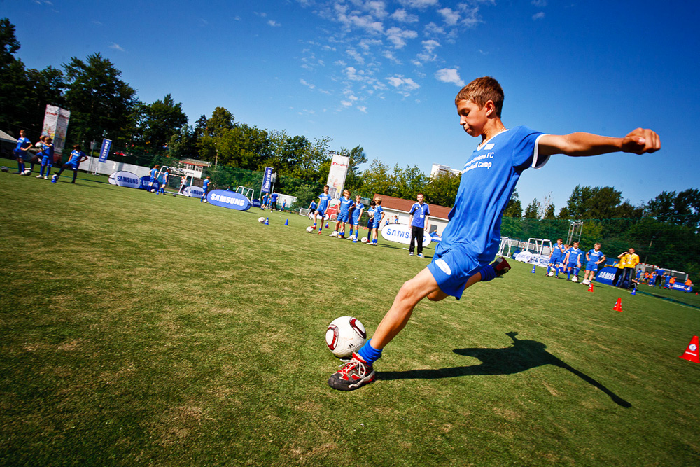 Trainings were organized in four sessions at Moscow Meteor Stadium early in July.