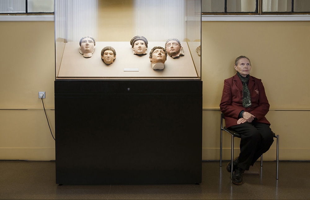 Maschere di mummie, secondo secolo d. C., Museo Pushkin di Belle Arti