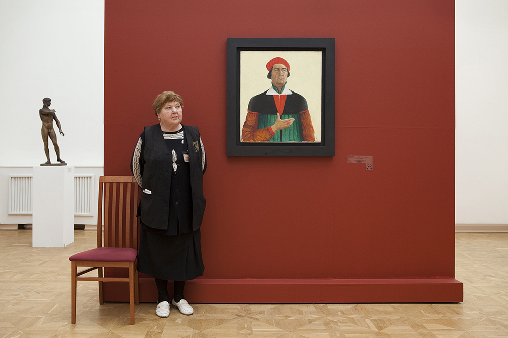 "Autoritratto", Kazimir Malevich, Museo di Stato Russo