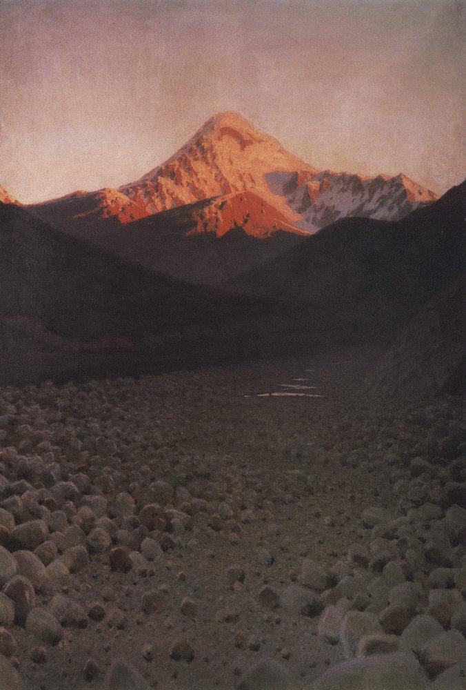 (Monte) Kazbek, 1897.