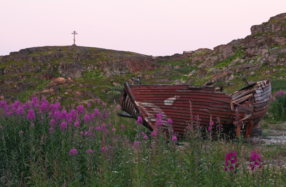 La ville de Teriberka, située au bord de la mer de Barents, fut le dernier refuge de nombreux navires retirés du service.