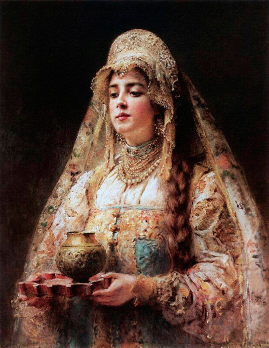 Ivan Argunov, Retrato de uma Camponesa.