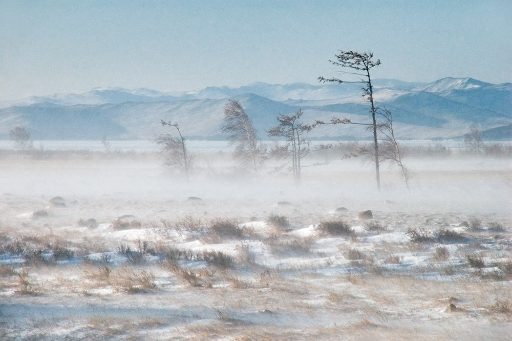 Nordwind am Baikalsee