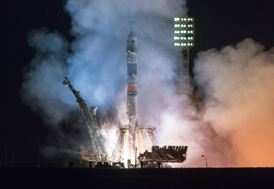 On March 26, 2014, the Soyuz TMA-12M lifted off from Baikonur Cosmodrome with two Russian cosmonauts and one American astronaut from NASA. This is the 39th expedition to the International Space Station (ISS), during which the crew will spend 169 days in orbit. While on their expedition, the astronauts will receive several cargo ships, conduct extensive scientific experiments, including 49 experiments for the Russian program and about 170 for the American program. In addition, the Russians will also launch a Peruvian mini-satellite during a launch scheduled for August.