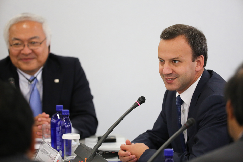 ロシア連邦副首相ドヴォルコーヴィチ