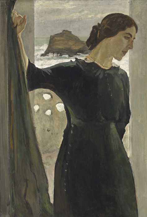 Last autumn “Portrait of Maria Tsetlin” went under the hammer at Christie’s for £9.26 million, becoming at once the most valuable work produced by the artist and the most expensive piece sold during the so-called “Russian auction.” // Portrait of Maria Tsetlin, 1910
