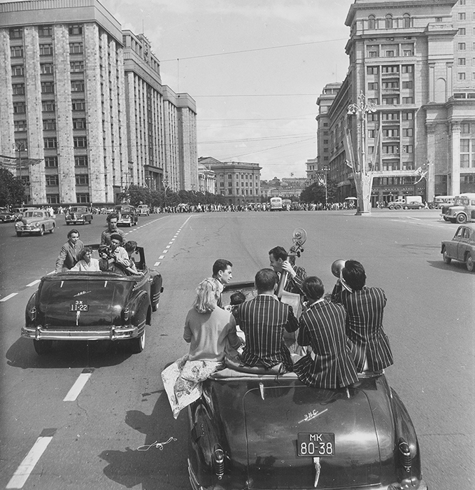 第6回国際青年学生祭典、モスクワ、1957年。