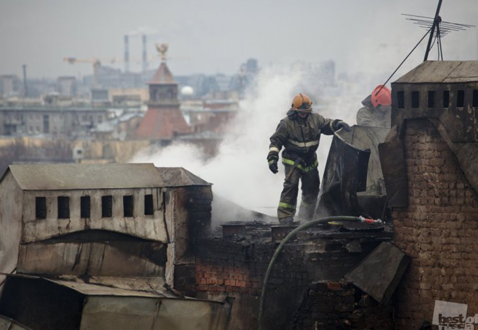 消防士、サンクトペテルブルク