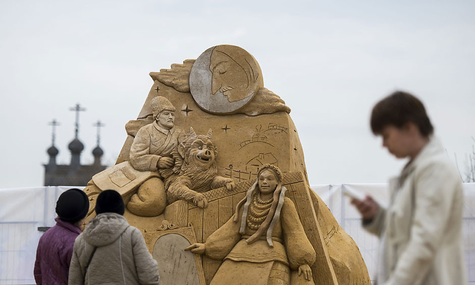 Sand Sculpture exhibition