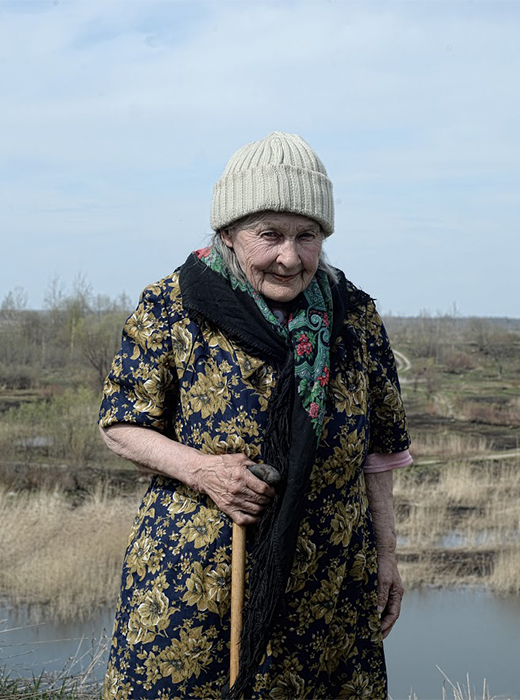 Jekaterina Koslowa, 83, hat auf einer Kolchose gearbeitet. Lebt seit drei Jahren in einem Pflegeheim, hat keine Kinder und ihre Schwester weigerte sich sie aufzunehmen.