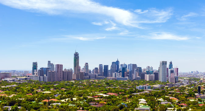 Ibu kota Filipina, Manila.