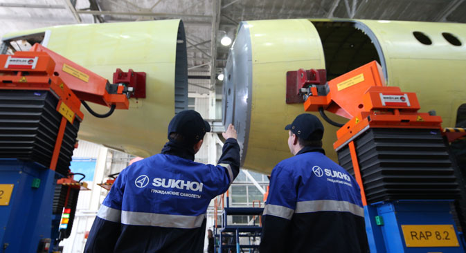 Modelo SSJ-100 possui atualmente motores Sam-146, projetados e produzidos por joint venture franco-russa