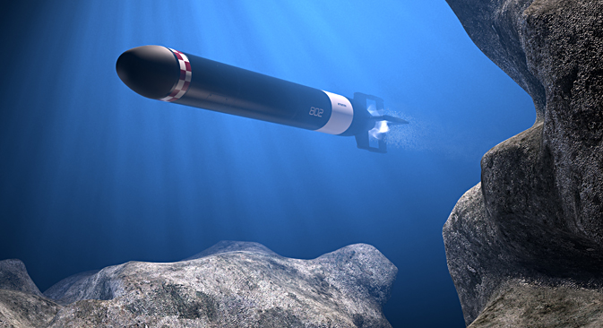 Underwater Torpedo. Source: Shutterstock/Legion media