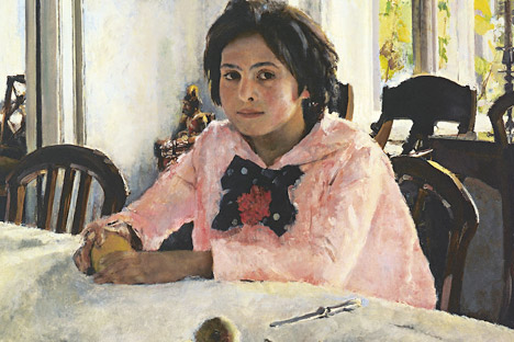 Portrait of Vera Mamontova. 1887. Oil on canvas. The Tretyakov Gallery, Moscow. Source: Wikipedia.org