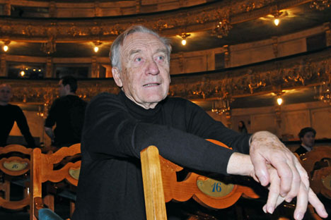 Rodion Chtchedrine au théâtre Mariinsky à Saint-Pétersbourg.