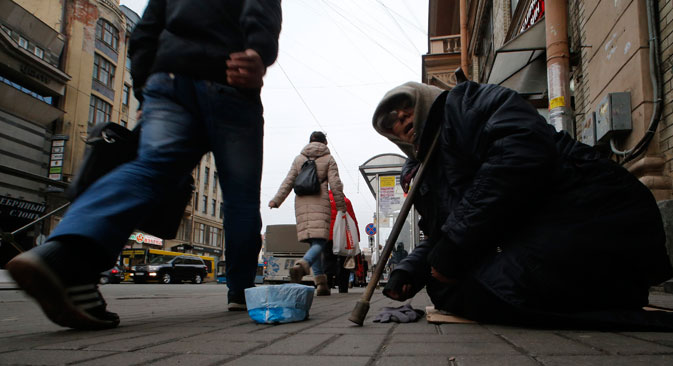 L’indice di povertà in Russia è tornato ai valori di decenni fa: 15,1% nel primo semestre dell’anno, contro il 10,8% del 2013