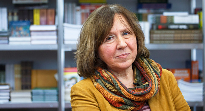 Obras de Alexievich nunca foram editadas no Brasil