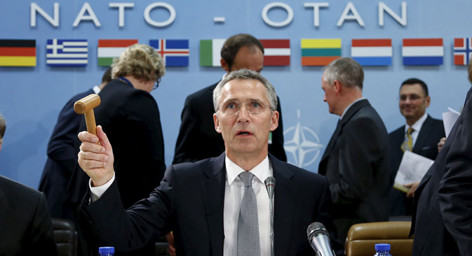 Il segretario generale della Nato Jens Stoltenberg 