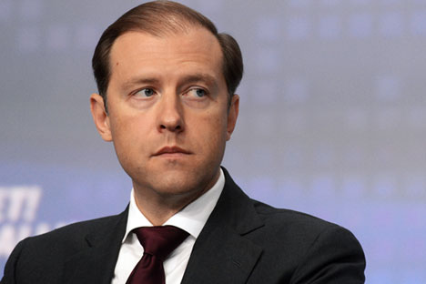 Minister of Industry and Trade Denis Manturov will lead the Russian delegation at IESS. Source: RIA Novosti/Evgeny Biyatov