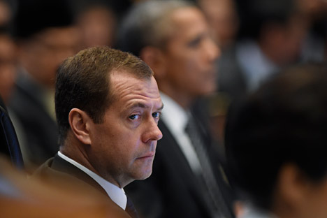 Dmitry Medvedev, Ketua Pemerintah Federasi Rusia.
