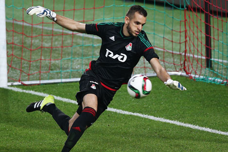 Como jogador do clube moscovita, Guilherme já venceu a Copa da Rússia (2015).