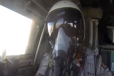 Il pilota delle forze aere russe in Siria