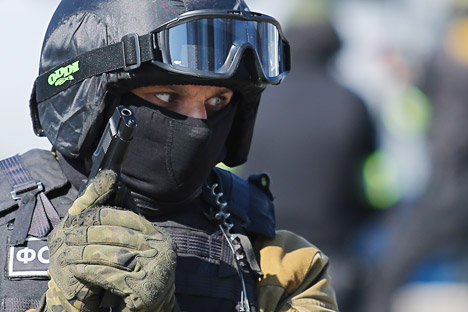 Припадик на ФСБ на антитерористичка вежба во Калининград. 18 март 2015, Русија.