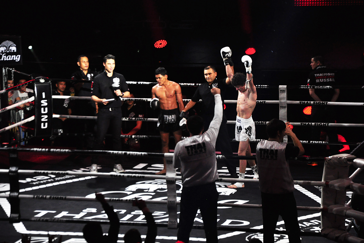 10. In the last fight, Russian Aqnur Mullagaliev from Dagestan beat Insee-Samui.