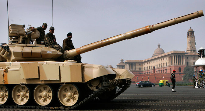 Indian Army T-90 Tank